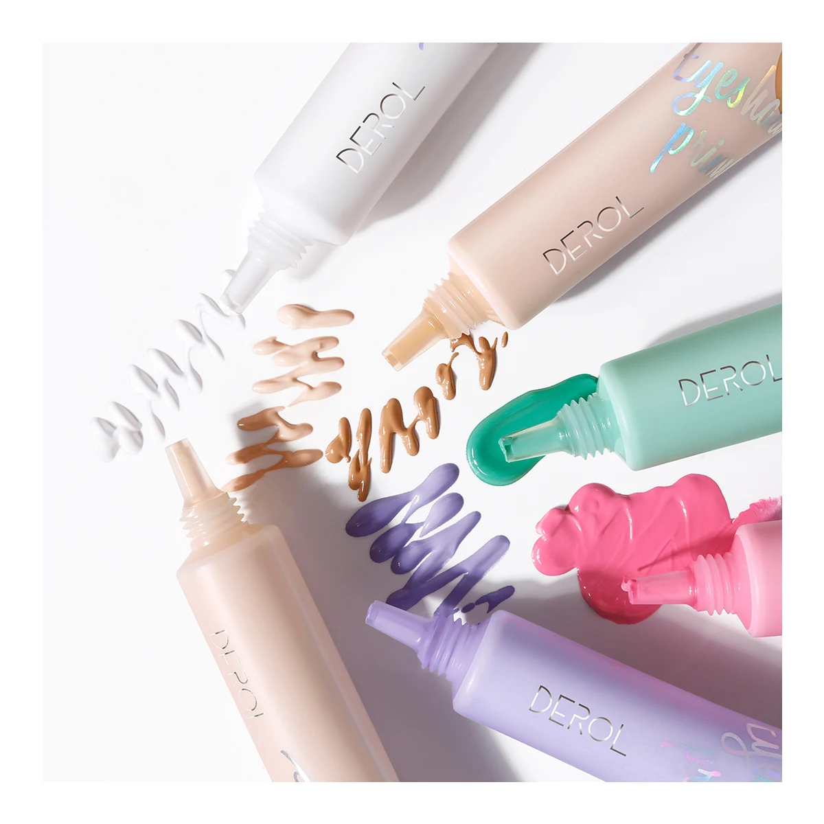 Фирменная марка без жестокости, веганский макияж, водостойкий матовый праймер для глаз, цветная база, тени для век, праймер