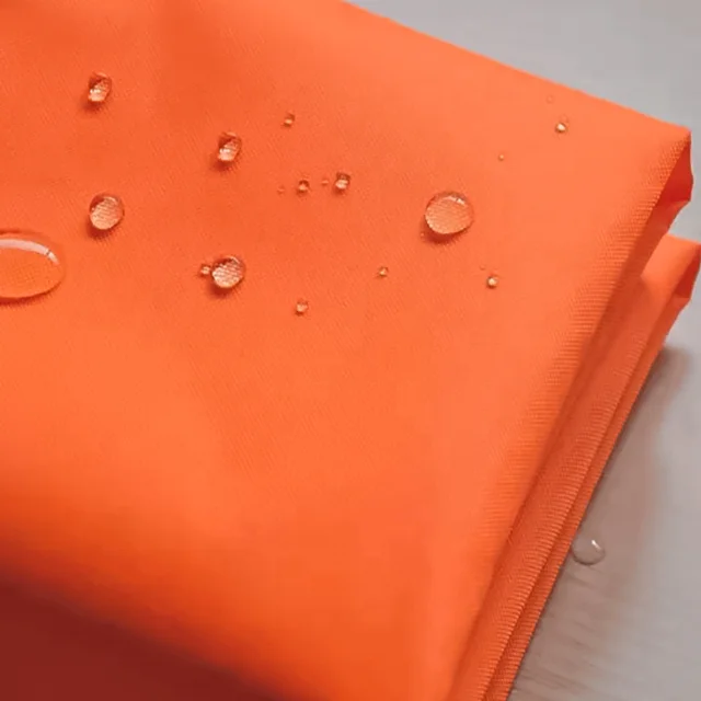 150D PU Coated WR Fluorescence Oxford Fabric for Tent Material