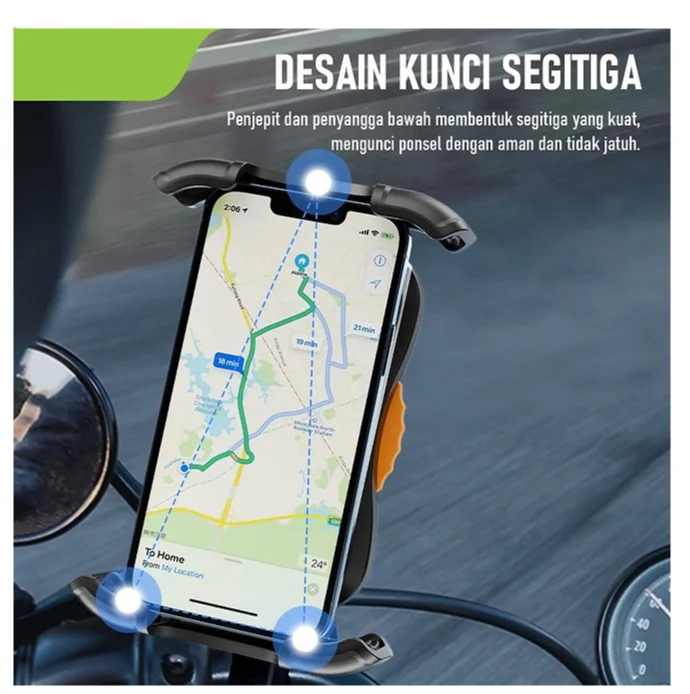Крепление на руль велосипеда с поворотом на 360 градусов, держатель телефона на велосипед с силиконовым ремешком для мобильного телефона
