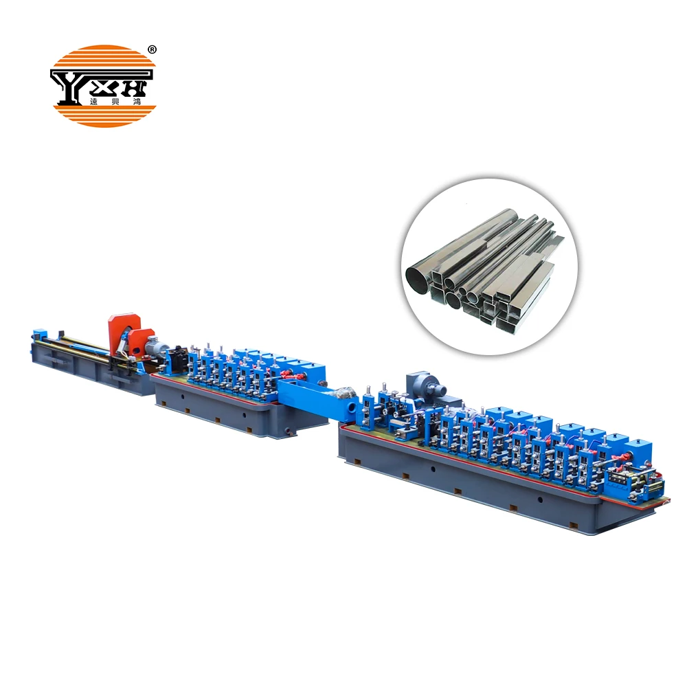 Inverter Output Cabinet Erw Carbon Steel Tube Mill Pipe Production Line Making Machine