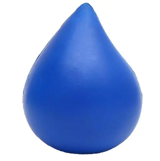 Wholesale PU Droplet Stress Reliever Ball Toy Foam Stress Reliever