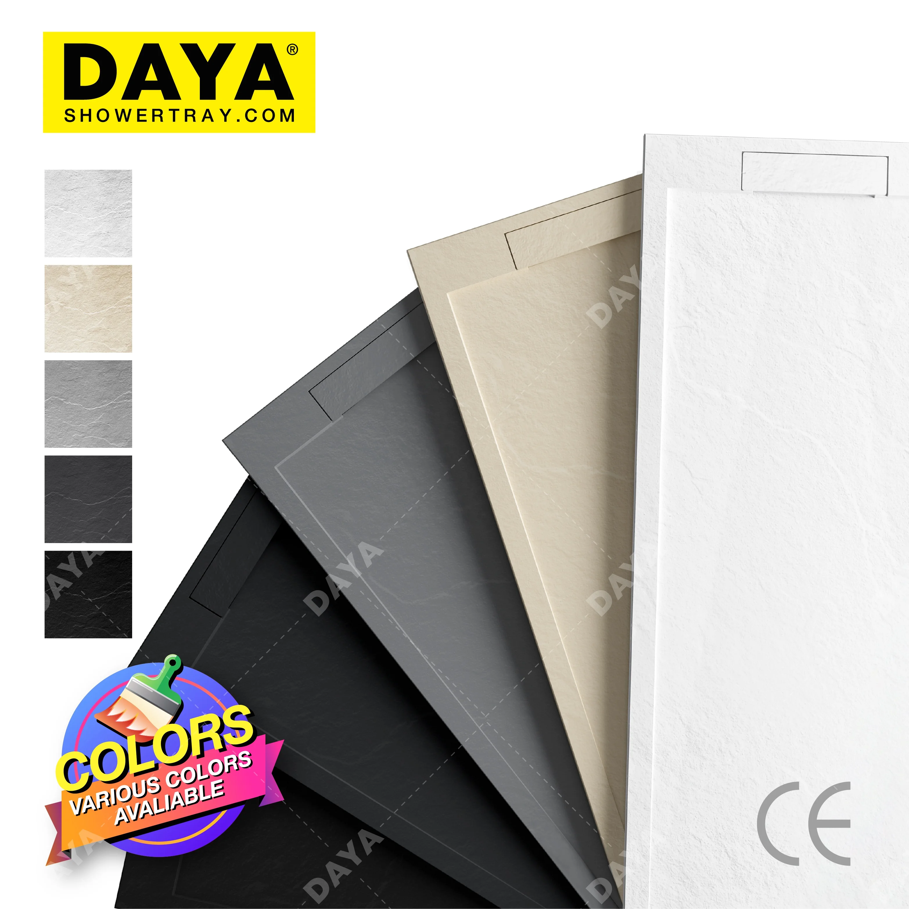 Wet Room Shower Tray Copri-piatto-doccia Manufacturers Walk In Floor Anti Slip Shower Pan Color Shower Base