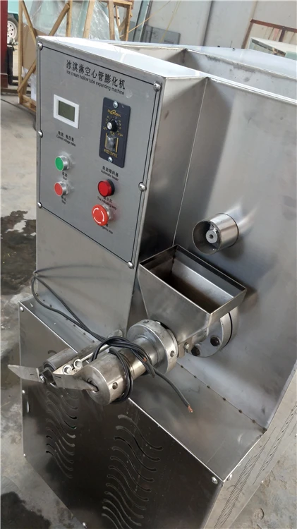 many kinds of mould snack puff food machine/ korean corn puffed stick