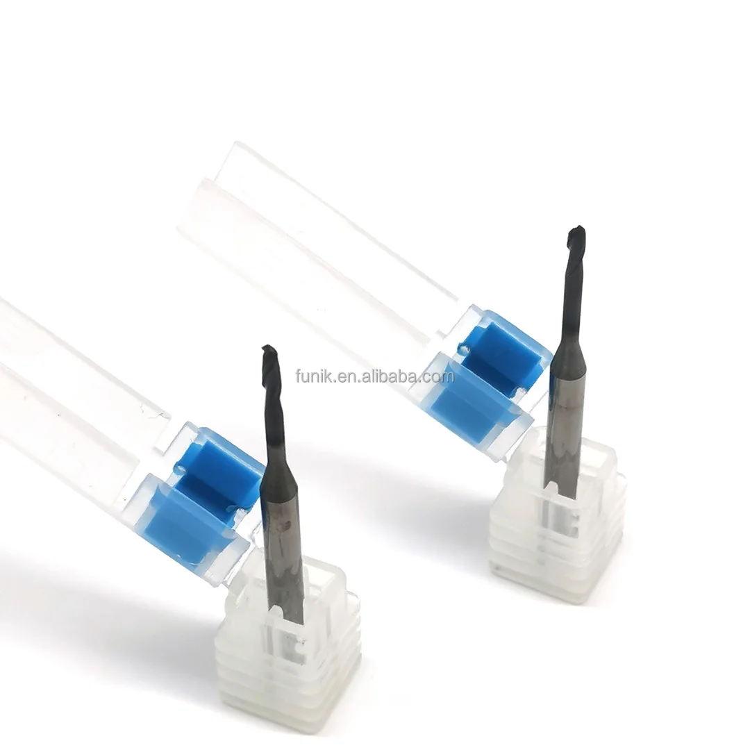 FUNIK high quality CAD/CAM diamond coated turning burs Zirconia Denture Milling Bur for sale