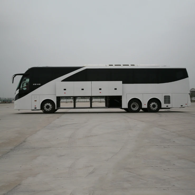 
Factory Direct Selling 3 Axles Luxury Transportation Tour Bus for Sale 