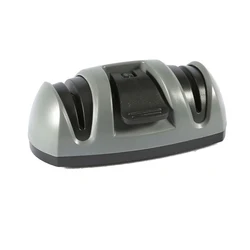 Kitchen Suction Cup Two Stages Diamond Ceramic Knife Stone Sharpener