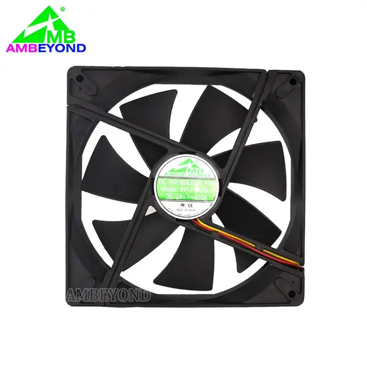 Small Slient 14025 5v 12v Pwm And Tach 140 X 140mm 5000rpm Radial Cooling Fan For New Energy Vehicle Battery Pack