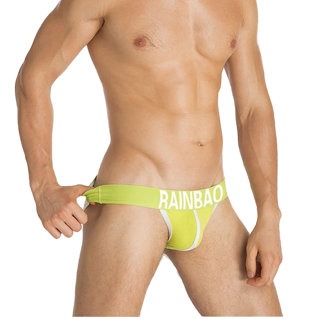 High quality elastic waistband cotton briefs eco skin-friendly mens underwear custom cheeky boxer briefs