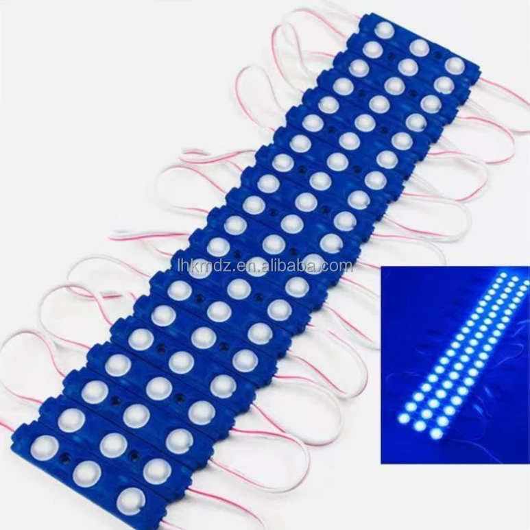 led module 12v waterproof dc 12v 3w led module with injection lens smd3030 dark light ac 2835 smd round led module with lens