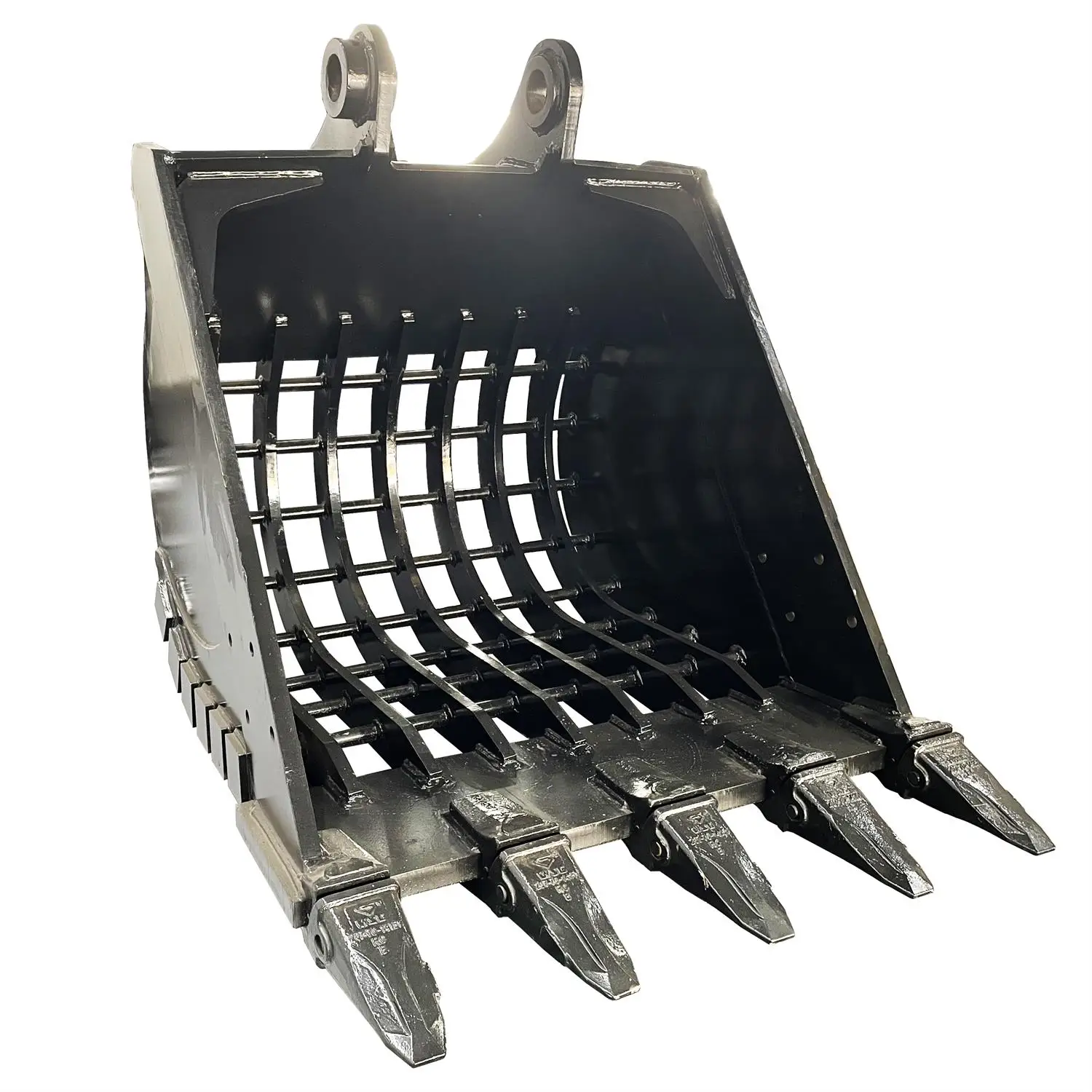 Factory Supply Heavy Duty Excavator Skeleton Bucket Sieve Bucket Q355B/ Hardox 1-5 CBM for CAT PC JCB ZX