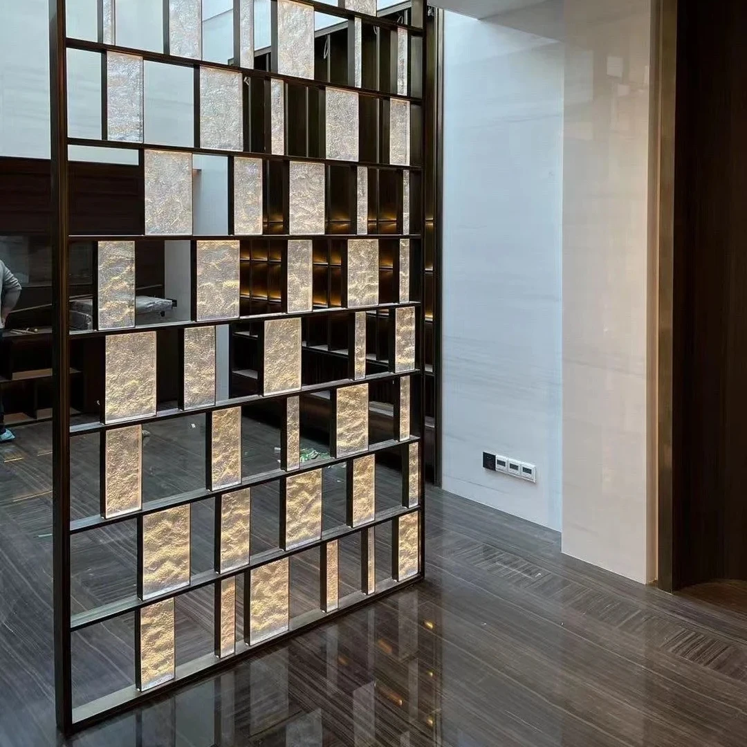 Custom Artist design Room divider partition Decorative Screen Divider system for wall and Office screen