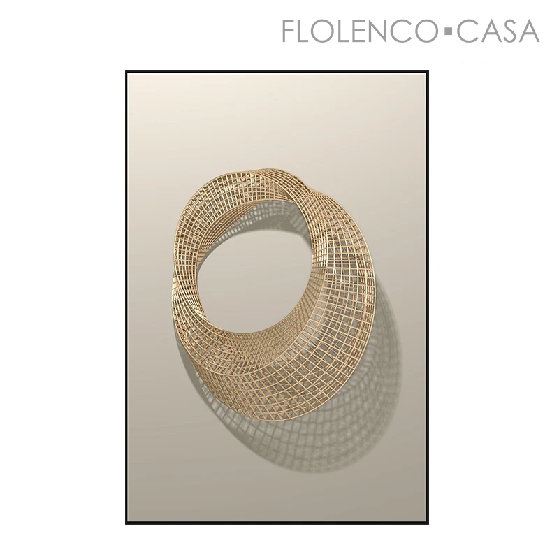 Minimalist Painting Abstract 3D Stereo Wall Decor Art  Home Decor Vertical Hanging Wall Art Canvas