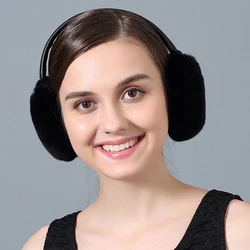 CX-A-56A Rabbit Fur Ear Warmer Ear Muffs Earmuff