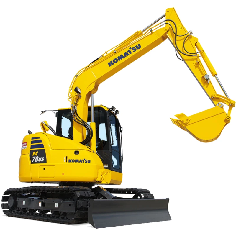 mini used komatsu pc78 excavator pc 78 excavator with thumb pc78