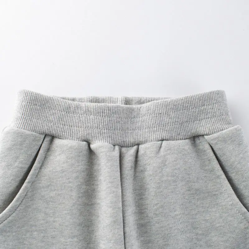 Monetcat  Custom Kids Trousers Breathable Sports Casual Boys Fleece COTTON Long Pants