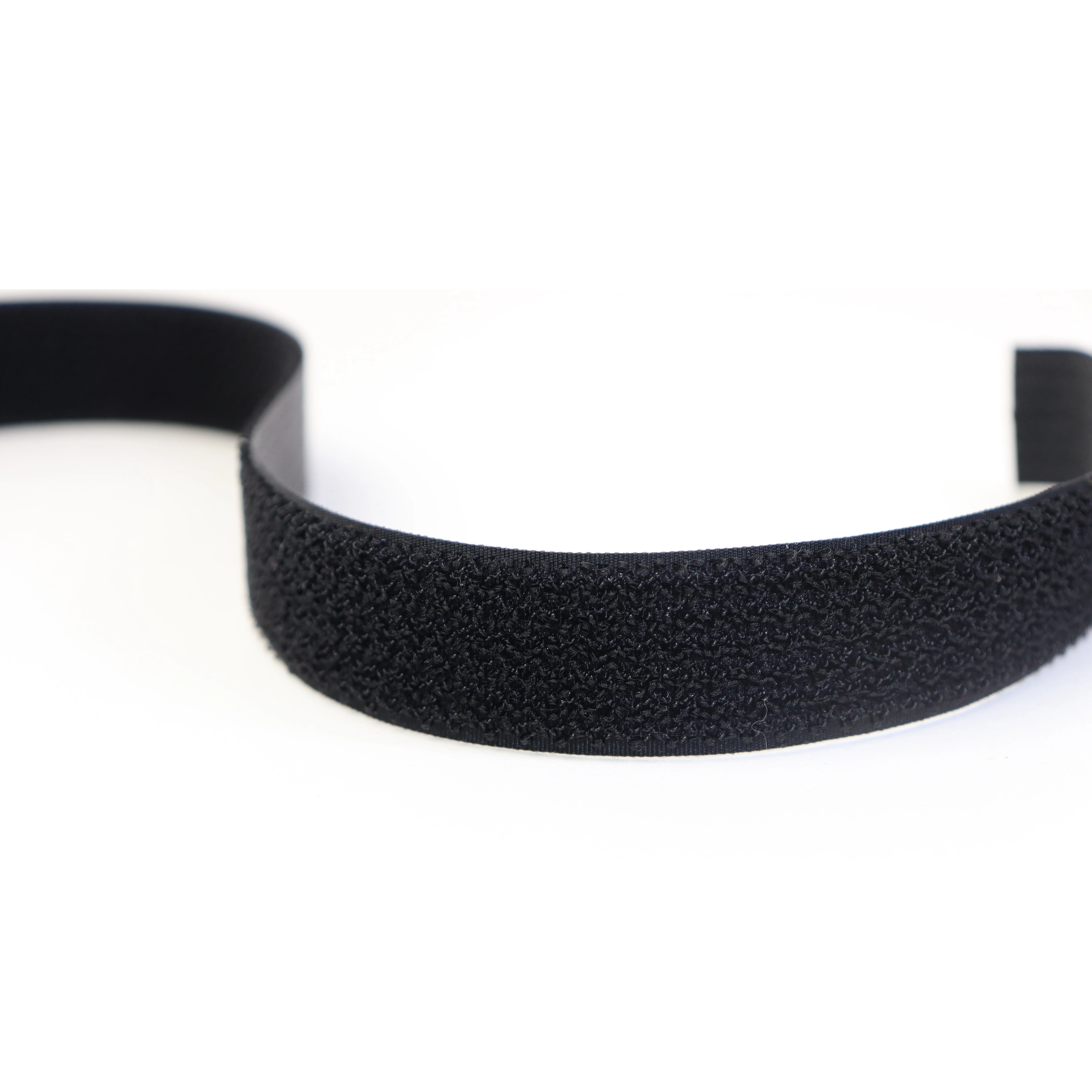 25mm Self-Adhesive Stretch Hook Loop Fastener Tape Custom Sizes Nylon Fabric Magic Velcroes Hook and Loop On the one side