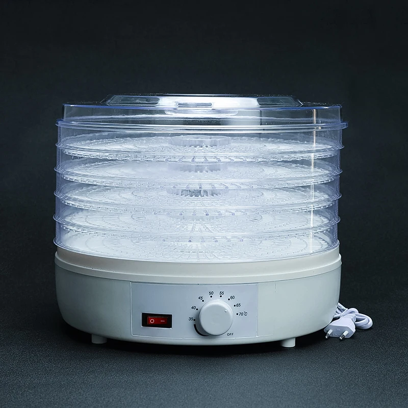 KAKOO Mechanical 5 trays home food dehydrator fruit dryer food dryer adjustable temperature vegetable fruit dehydrator SX-Series