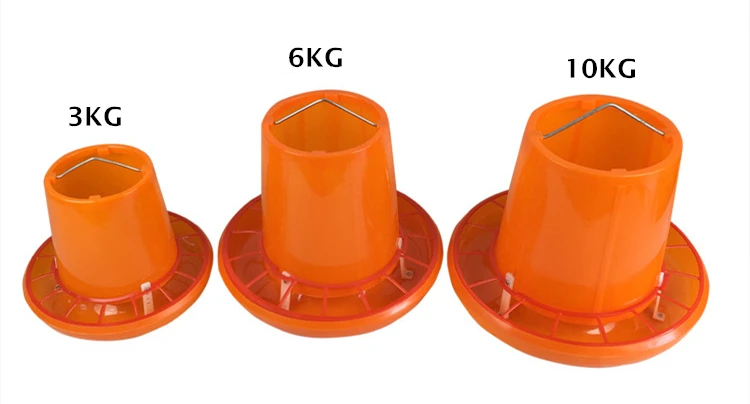 6kg poultry equipment chicken feeder poultry feeders and drinkers chicken feeders for chickens