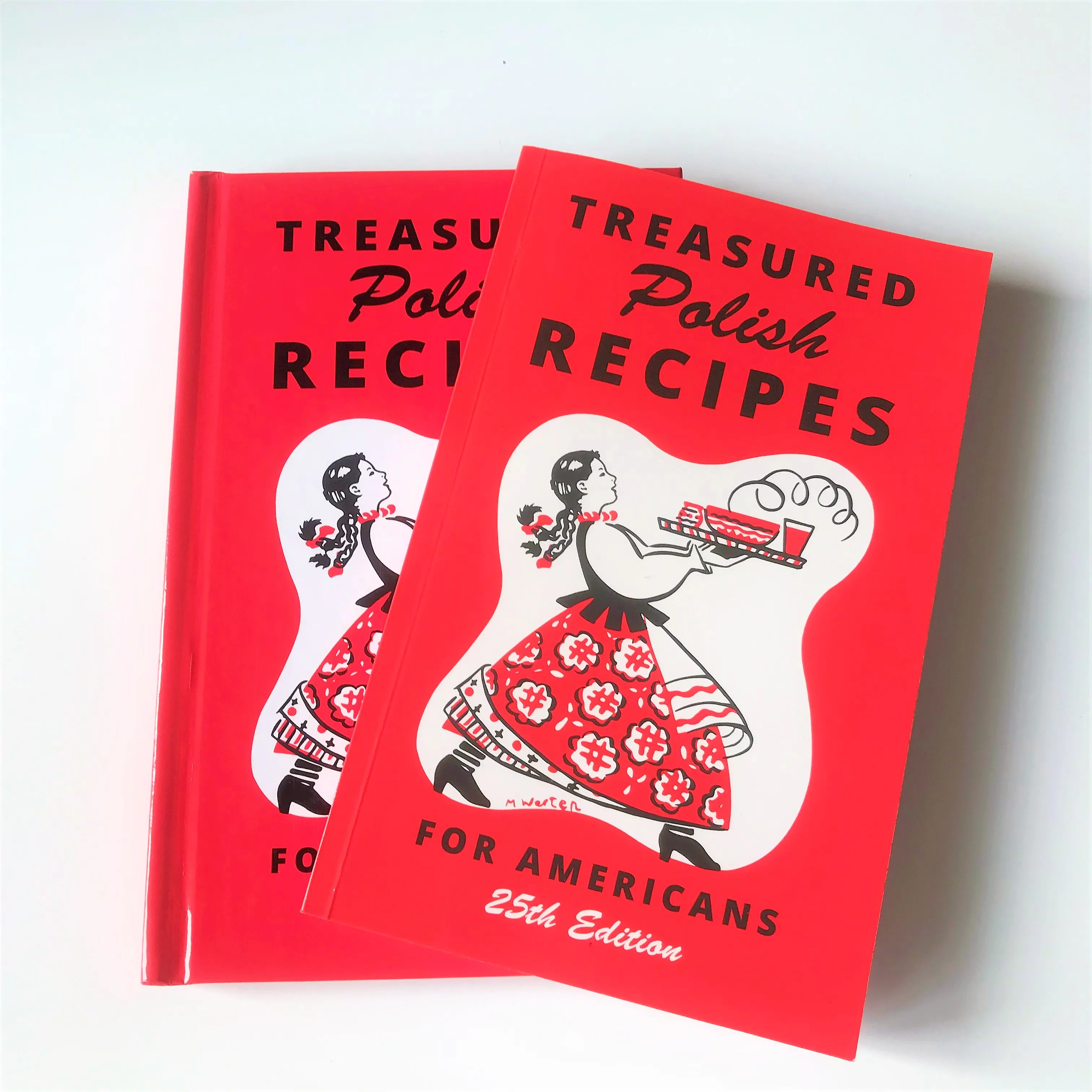 
customs recipe book printing hardback black and white inside printing 