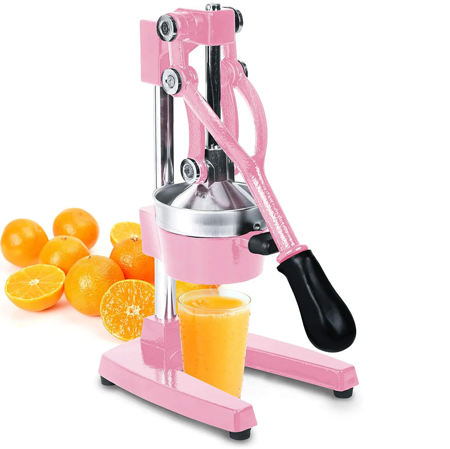Amazon Hot Sale Metal Lemon Squeezer Stainless Steel Premium Manual Orange Juicer Cast Iron citrus Squeezer Press