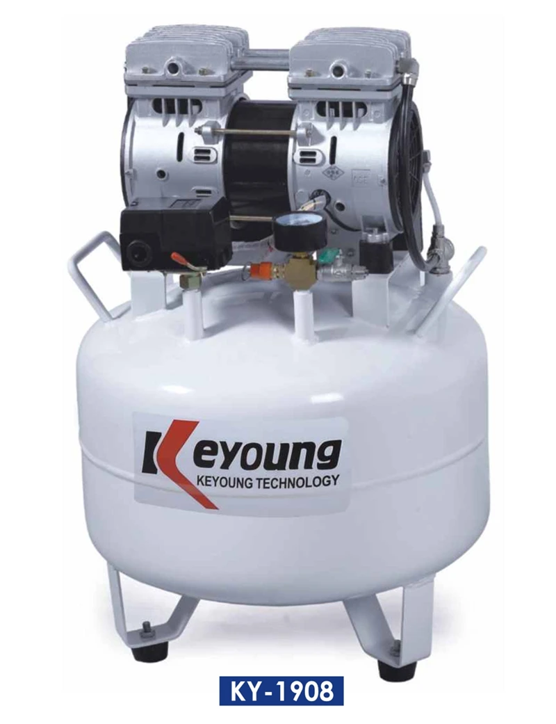 Noiseless Silent Oil Free Medical Air Compressor 545W 840w Dental Air Compressor