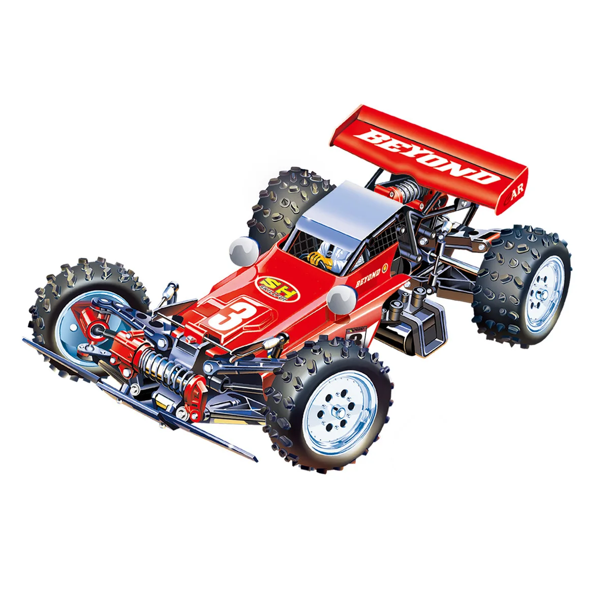 SongYi Fun Mini RC Truck Toy for Kids Remote Control Mini Mountain Radio Vehicle Gift Toy For Child