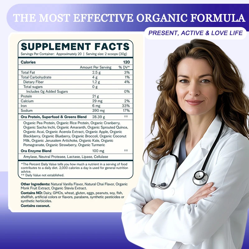 OEM/ODM Good Protein Vegan Plant-based Protein Powder Plant Based Protein Powder