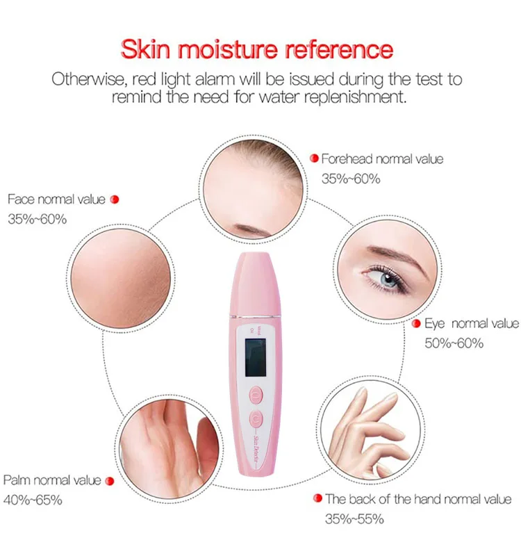 2023 Digital Skin Moisture Analyzer Facial Skin Detector