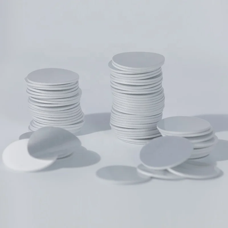 Customized PE Foam Laminated  Al Foil Film Seal Gasket for Bottles