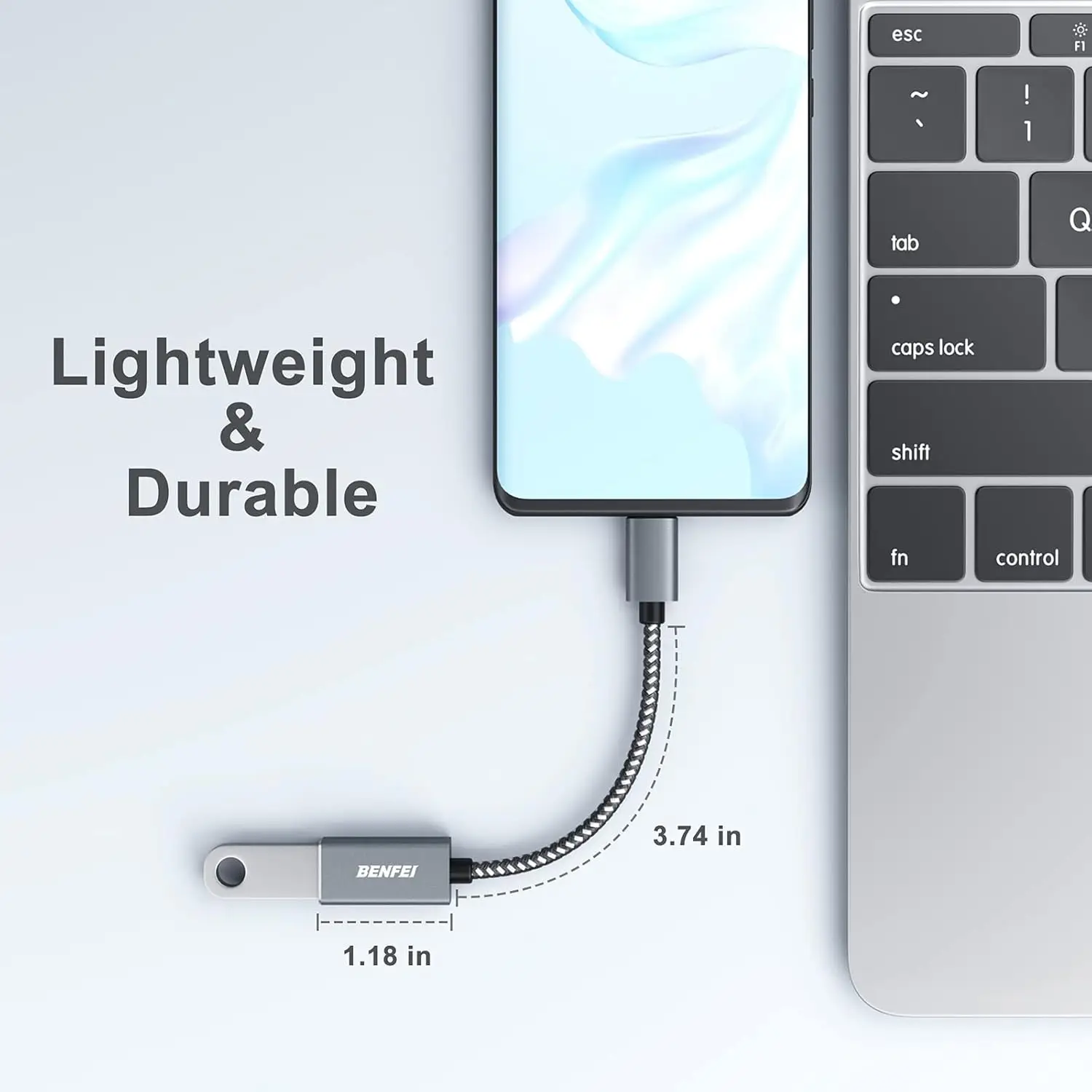 BENFEI 4 упаковки USB C на 3 0 адаптер переходник