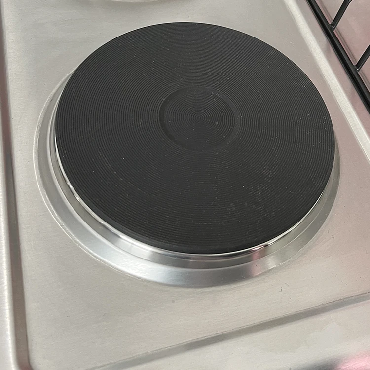 240volt 6 burner 4 gas stove cooker 2022 cooking range and 2 electric plate with oven bakery and grill