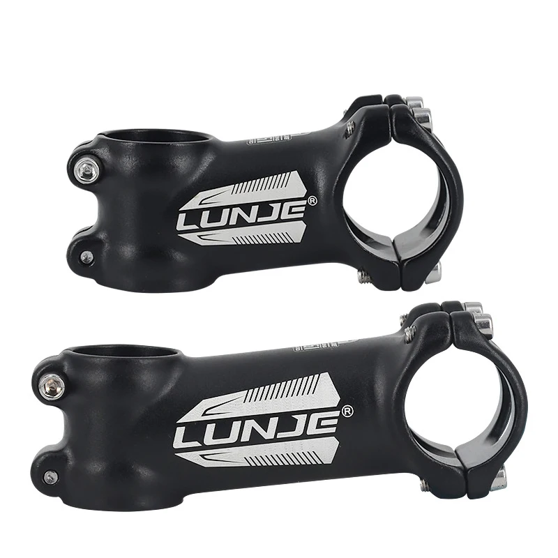 7 degree Bicycle Stem Road Bike MTB Aluminum+Carbon Fiber Bicycle Stem fit for 31.8 /25.4 mm Bike Handlebar Stem