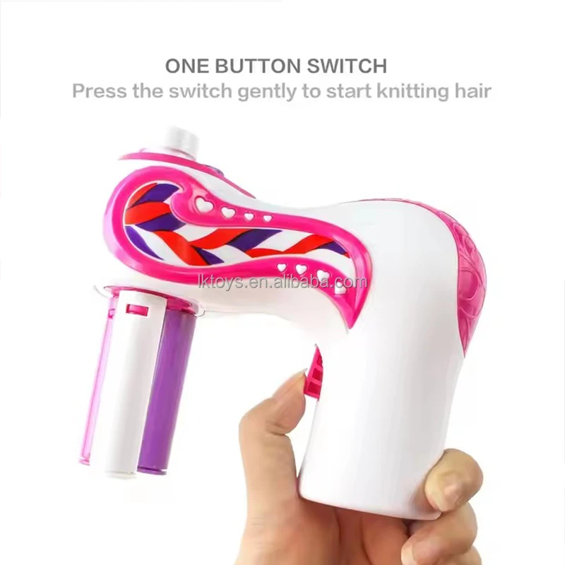 Удачные игрушки Электрический автоматический плетёк для волос