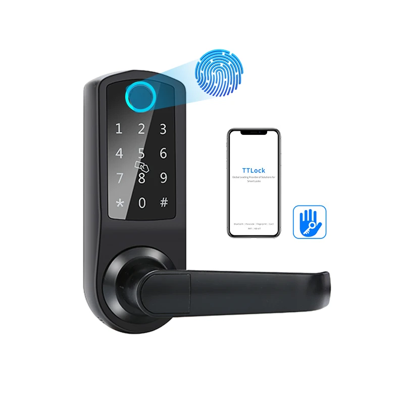 Smart Lock Guangdong Hardware Passcode Wireless Smart Fingerprint Door Lock