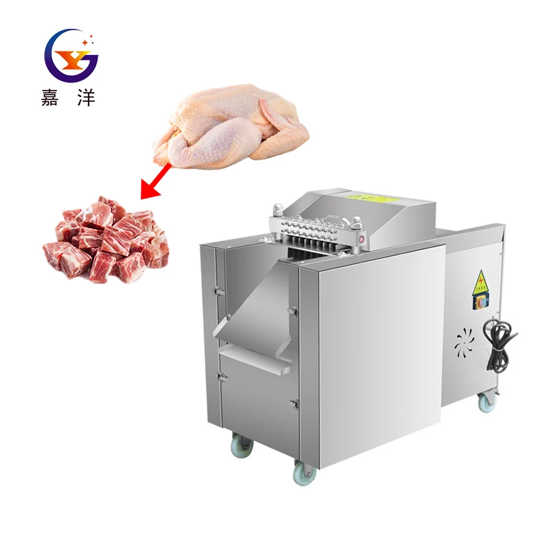 Factory Direct Beef Pork Dicer Meat Cutting Machine Cube Automatic Chicken Dicing Frozen Cutter Slicer