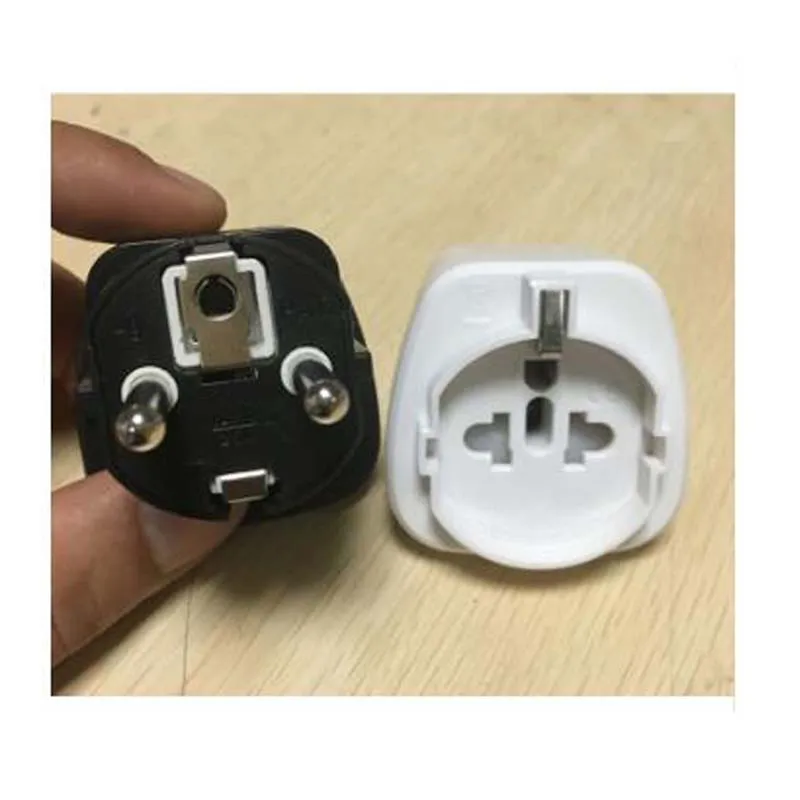 EU universal Socket Outlet 2 pin EU Plug power plug adapter
