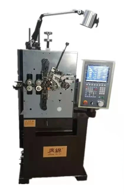 0.15-2.0mm 4axis compression spring making machine small spring coiling machine For collar
