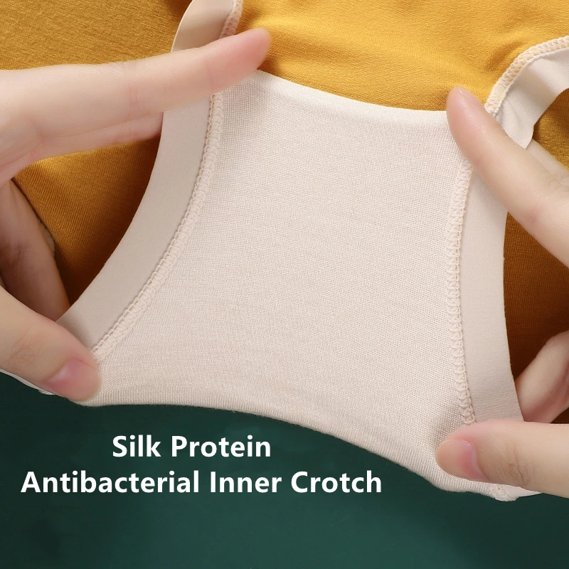 Super Soft Modal Ladies Pantys Custom Logo Mid-waist Women s Panties Briefs Japanese Cotton Crotch Boxers Underwear Women