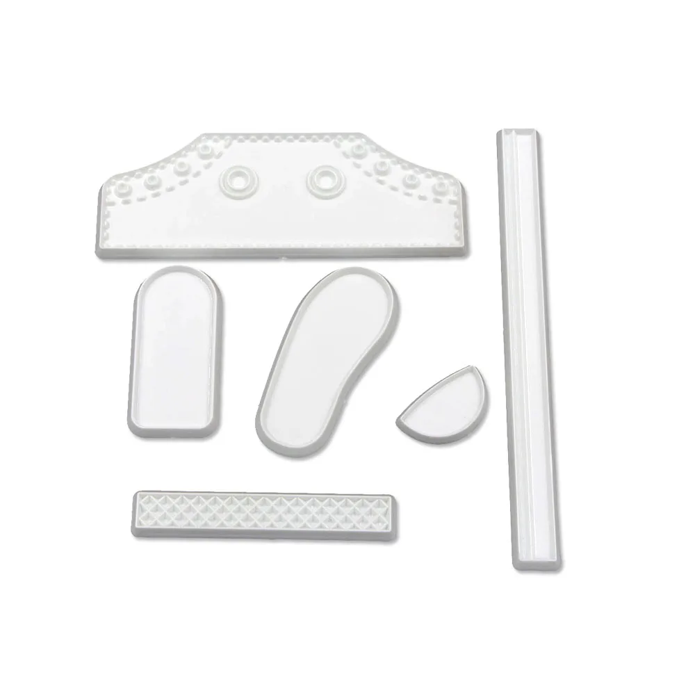 DIY 6 шт./компл. пластик в натуральную величину для детского детские высокие носки кроссовок Fondant (сахарная) Украшение оригинальные формочки печенья виде пресс-форм Bebe обуви оборудование выпечки тортов