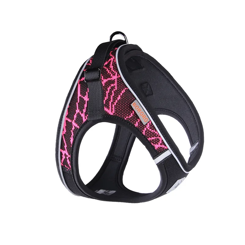 2023 Manufacturers Free Sample Neoprene Adjustable Pet Harness Reversible Dog Harness Set Luxury design Custom Dog Harness