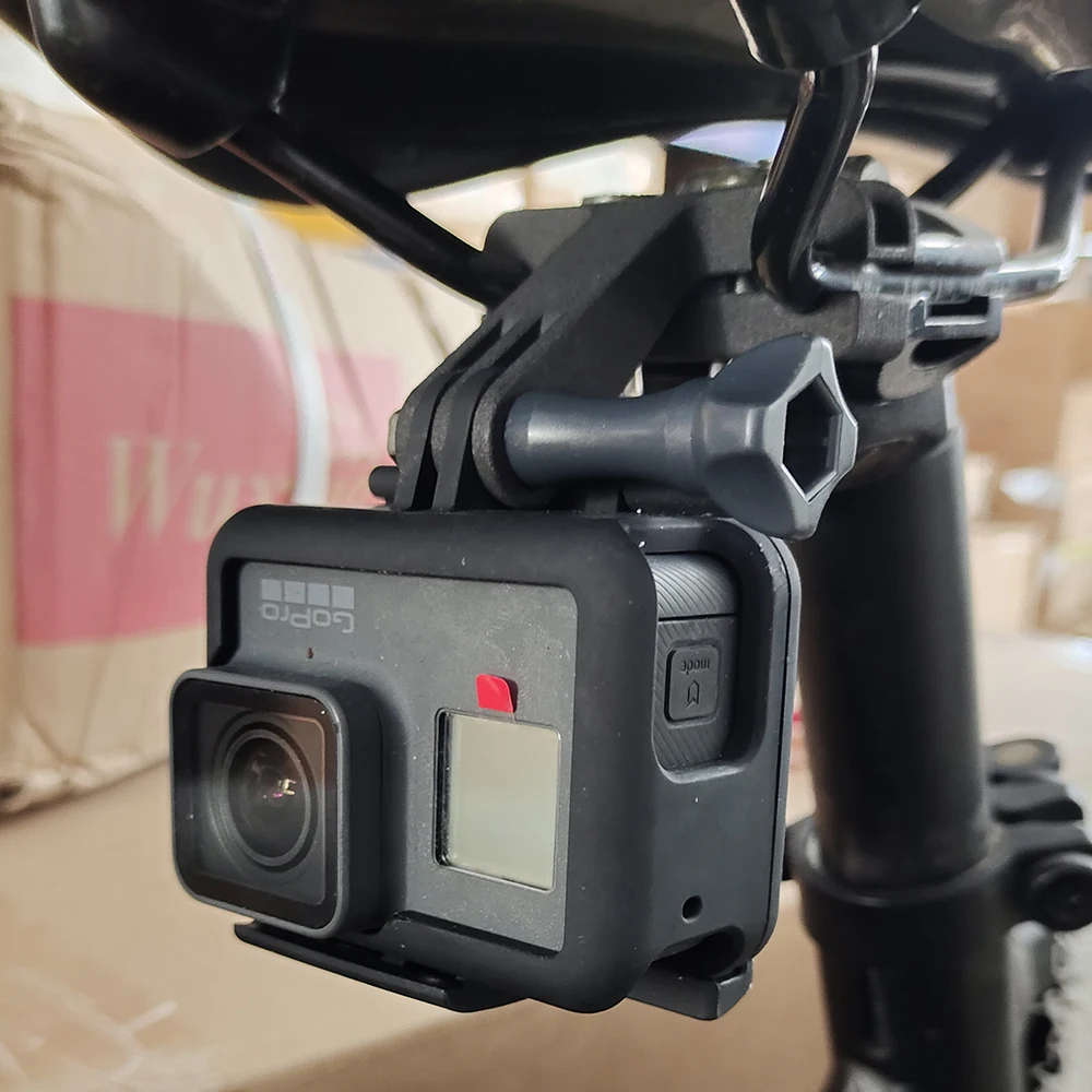 Electric Bicycle ebike Tail Light Rear Light Action Camera Stand bracket ABS