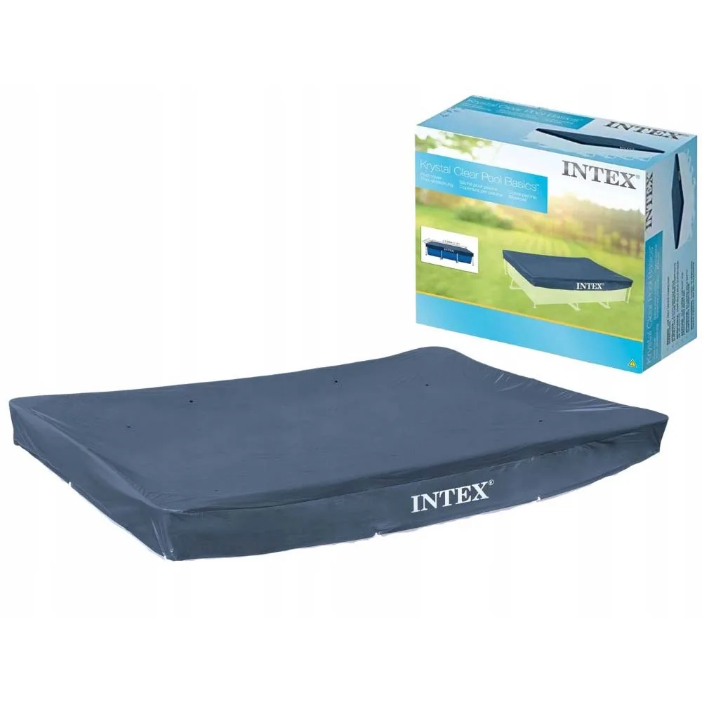 Прямоугольный чехол Intex 28038 для бассейна 118X79 дюймов (300X200 см) 9 футов 10X2 м ПВХ