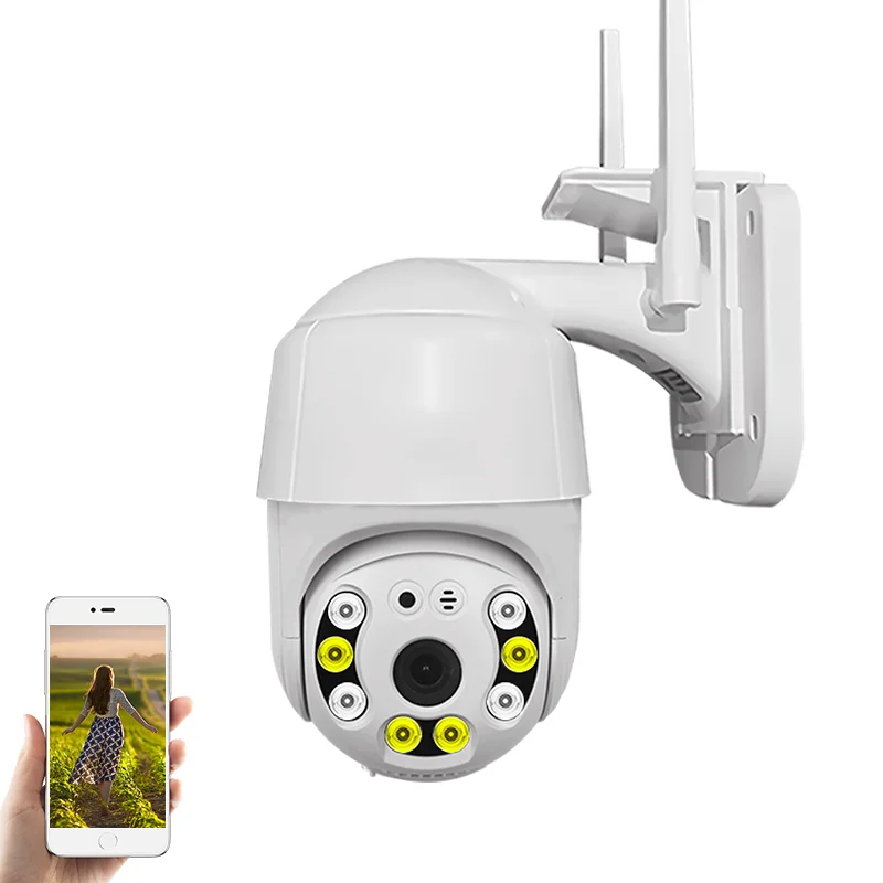 Vesafe 1080p WiFi outdoor dome security camera night vision wireless cmos camera monitor  surveillance camera