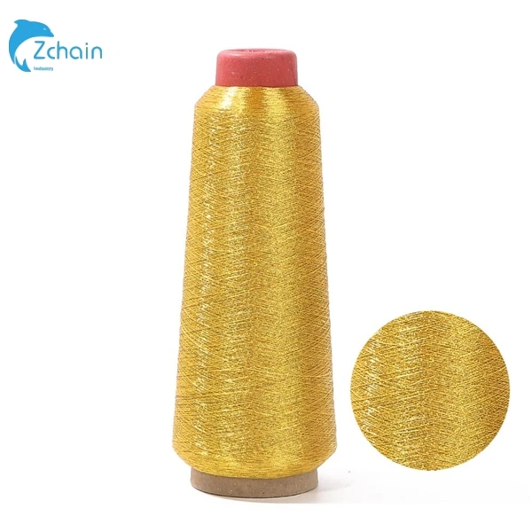 Free Sample ST MS Type Metallic Lurex yarn for Embroidery 150D