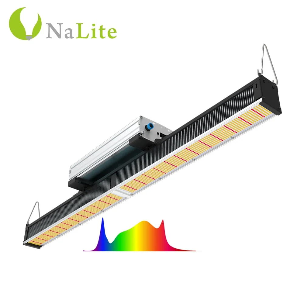 Big growing area professional greenhouse led grow light replace 1000w hps dimmable group control full spectrum 630w high PPFD