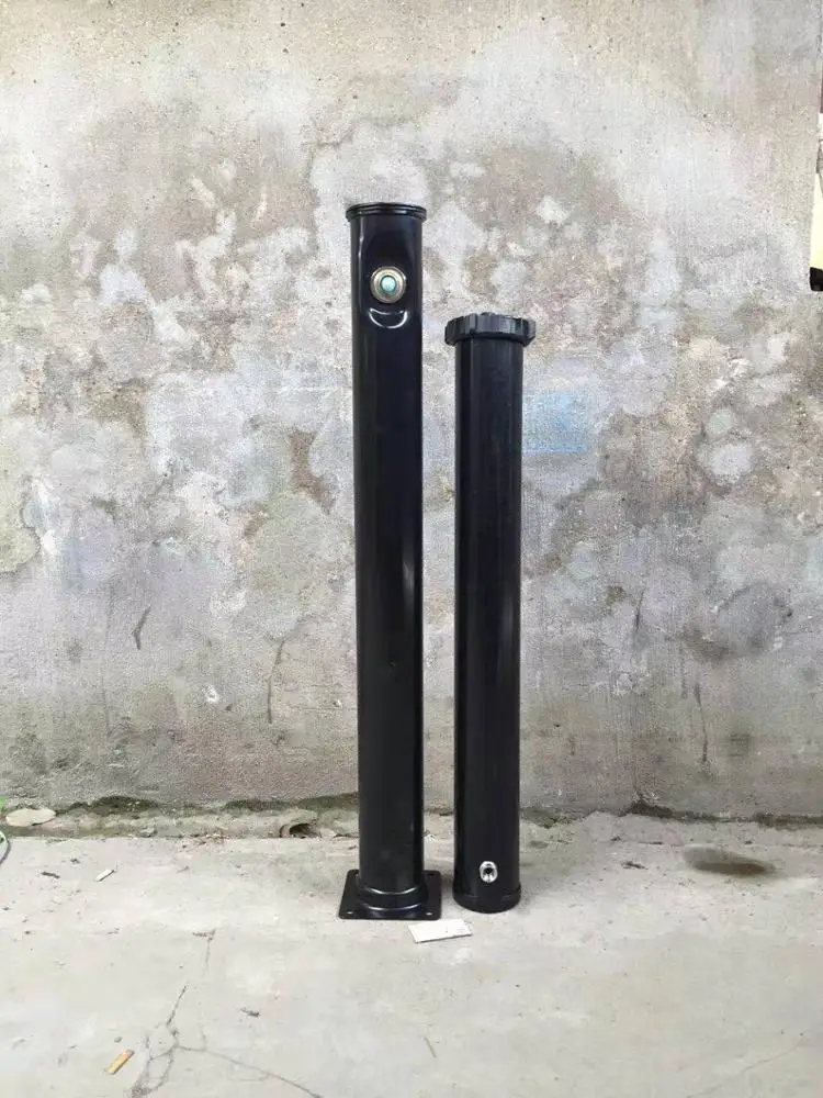 Cleanwell  full warranty factory high quality black color 20 L outdoor Garden Pool  2 section solar Shower