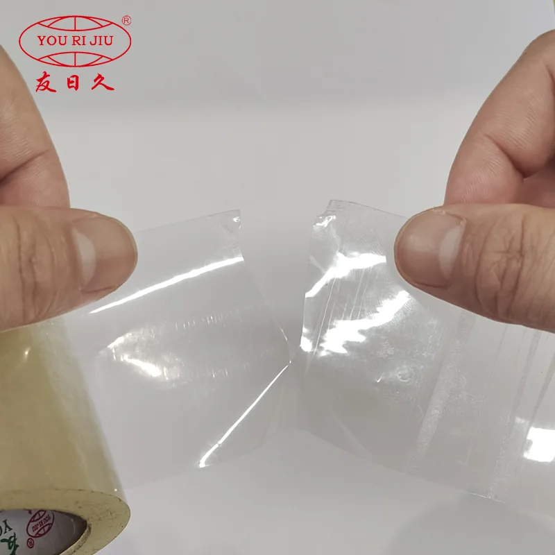 Yourijiu clear no knife safe for children school supplies office stationery Wholesale BOPP Sellotape Tape