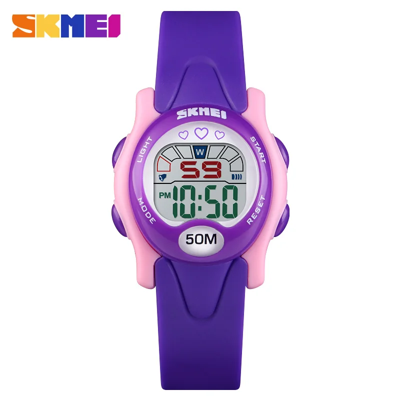 Skmei 1478 Brand Fashion Children Wrist Watches Waterproof Alarm Date Chrono Clock Boy Girl Sports Kid Digital LED Watches Reloj