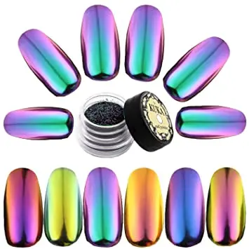 Chameleon pigment color shifting cosmetic geeks