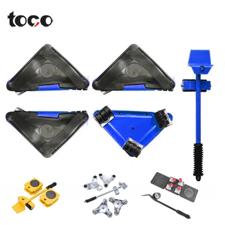 TOCO Heavy Furniture Moving Mover 5pcs/set Moving Tool Mover Transport Set Home Moving Artifact